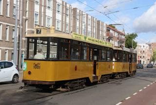 bijwagen elektrische tram