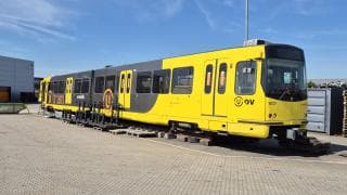 Enkelgelede tram, elektrisch