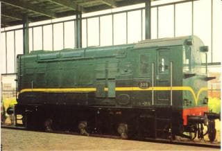 Cde - diesel-elektrische rangeerlocomotief