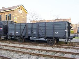 open goederenwagen (bakwagen)