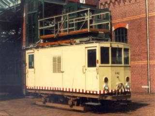 Dieselelektrische bovenleidingmontagewagen