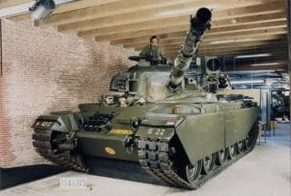 Geschut; tank; gevechtstank