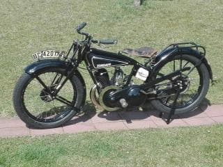 Tweetakt motorfiets.