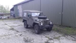 Vrachtwagen, 5 kN, 4x4, 24 V, Landrover bijnaam “Korte Laro”