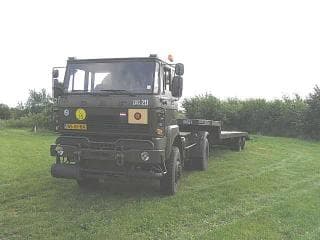 Trekker t.b.v. opleggers.