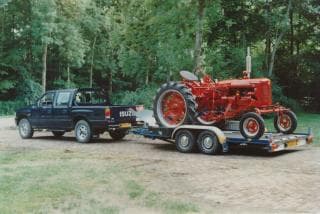 Frarmall C met 1-scharige Mc Cormick wentelploeg