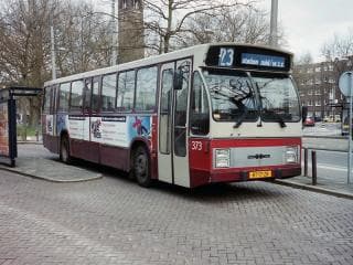 Stadsbus Serie: 253-374 Subserie: 346-374 Merk: DAF Model/uitvoering: DAF SB201 DKDL554 - Hainje CSA-2