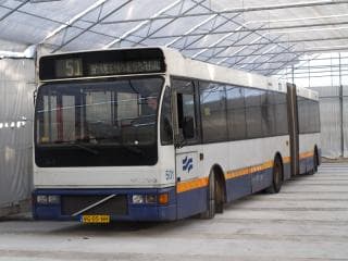 Stadsbus (Gelede stadsbus) Serie: 471-519 Subserie: 496-504 Merk: Volvo Model/uitvoering: Volvo B10M Art J71 - Hainje ST2000 Duvedec