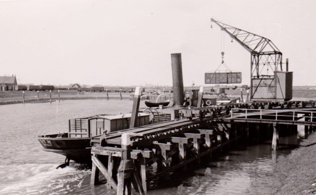 Vroeg containervervoer