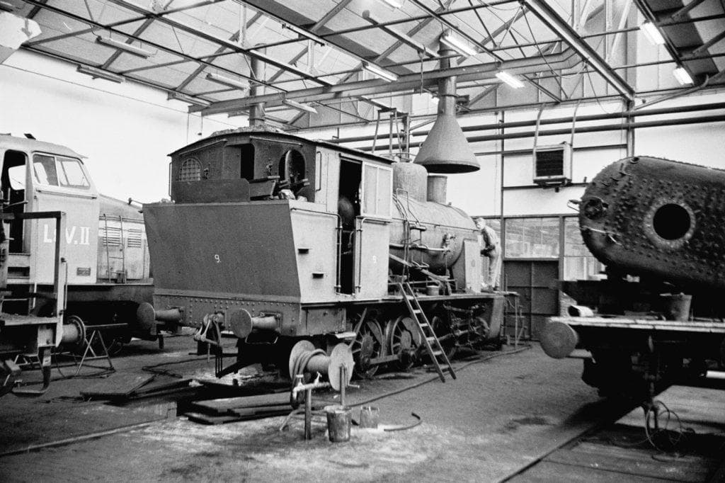 Industrie-stoomlocomotief