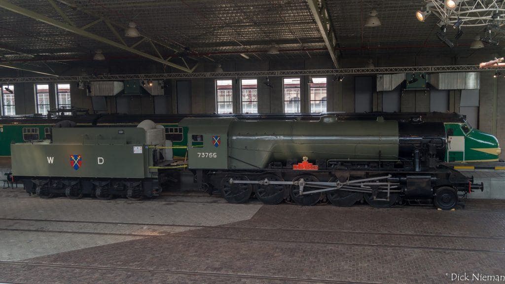 Stoomlocomotief WD 73755 ‘Longmoor’