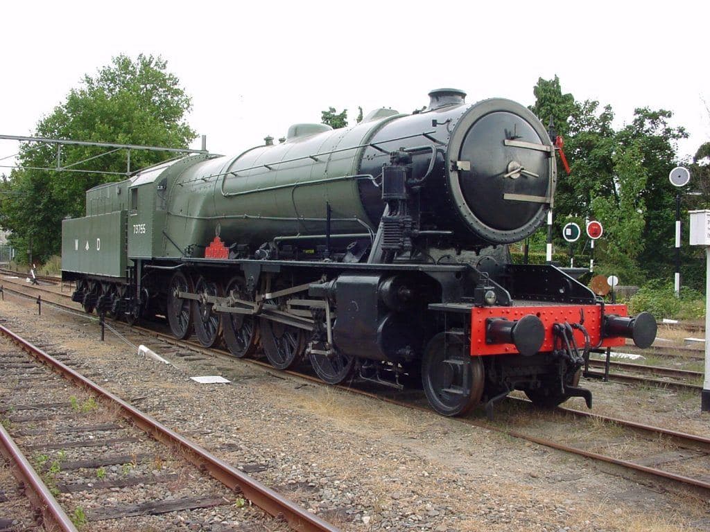 Stoomlocomotief WD 73755 ‘Longmoor’