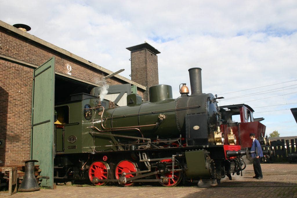 Industrie-stoomlocomotief